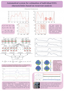 Automatical system for estimation of individual EEG characteristics based on recurrent analysis